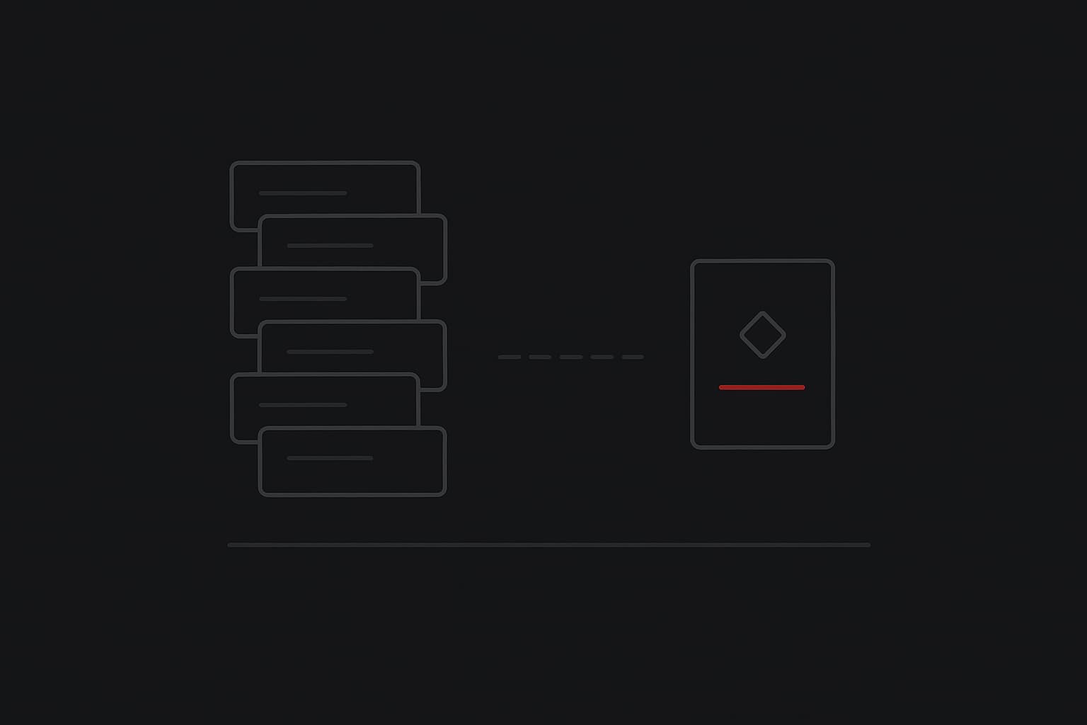 Flood of app windows with one standing out — abundance vs. quality